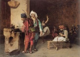 مقهى في القاهرة